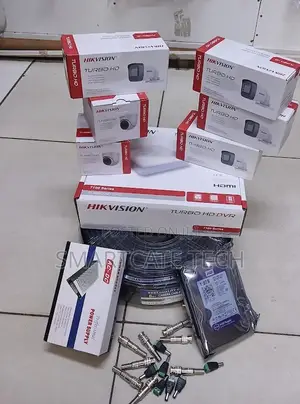 Hikvision 6-Camera CCTV Kit – 2MP Full HD 1080P Security System