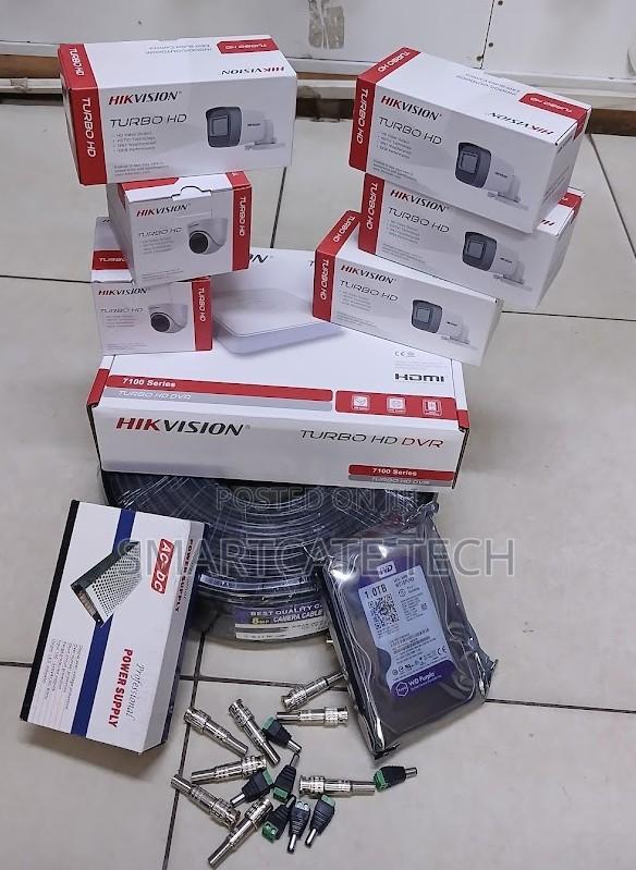 6CH Hikvision CCTV Camera Kit – 2MP 1080P HD Surveillance System