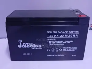 12v 7.2ah/20hrs Sealed Lead Acid Battery