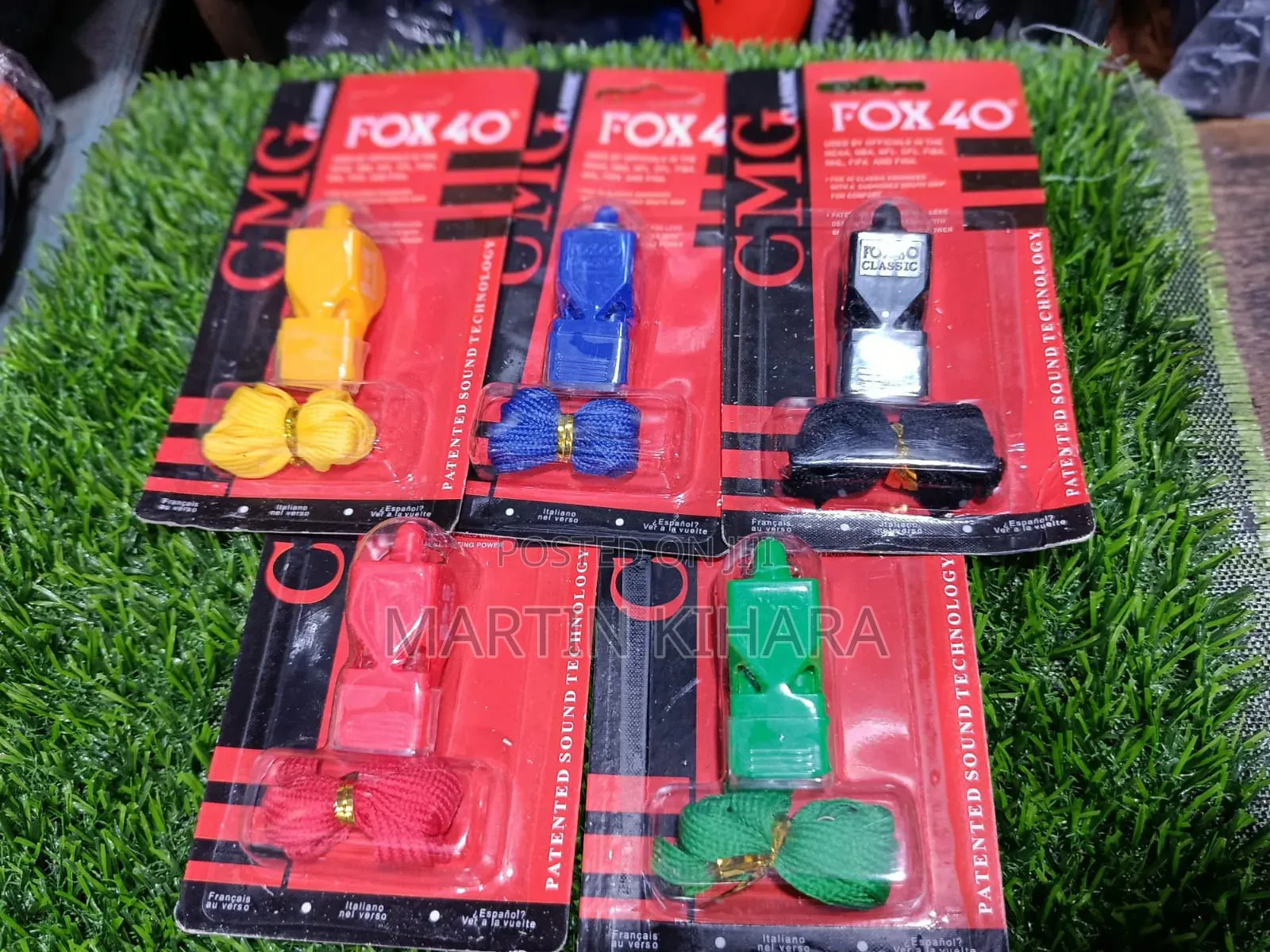 Fox 40 Whistles