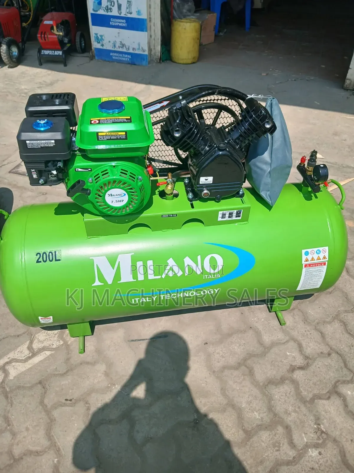 200l Air Compressor Milano Italy
