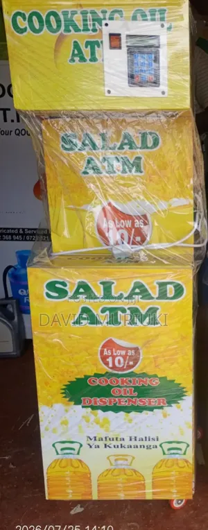 Cooking Oil Refill ATM Machine