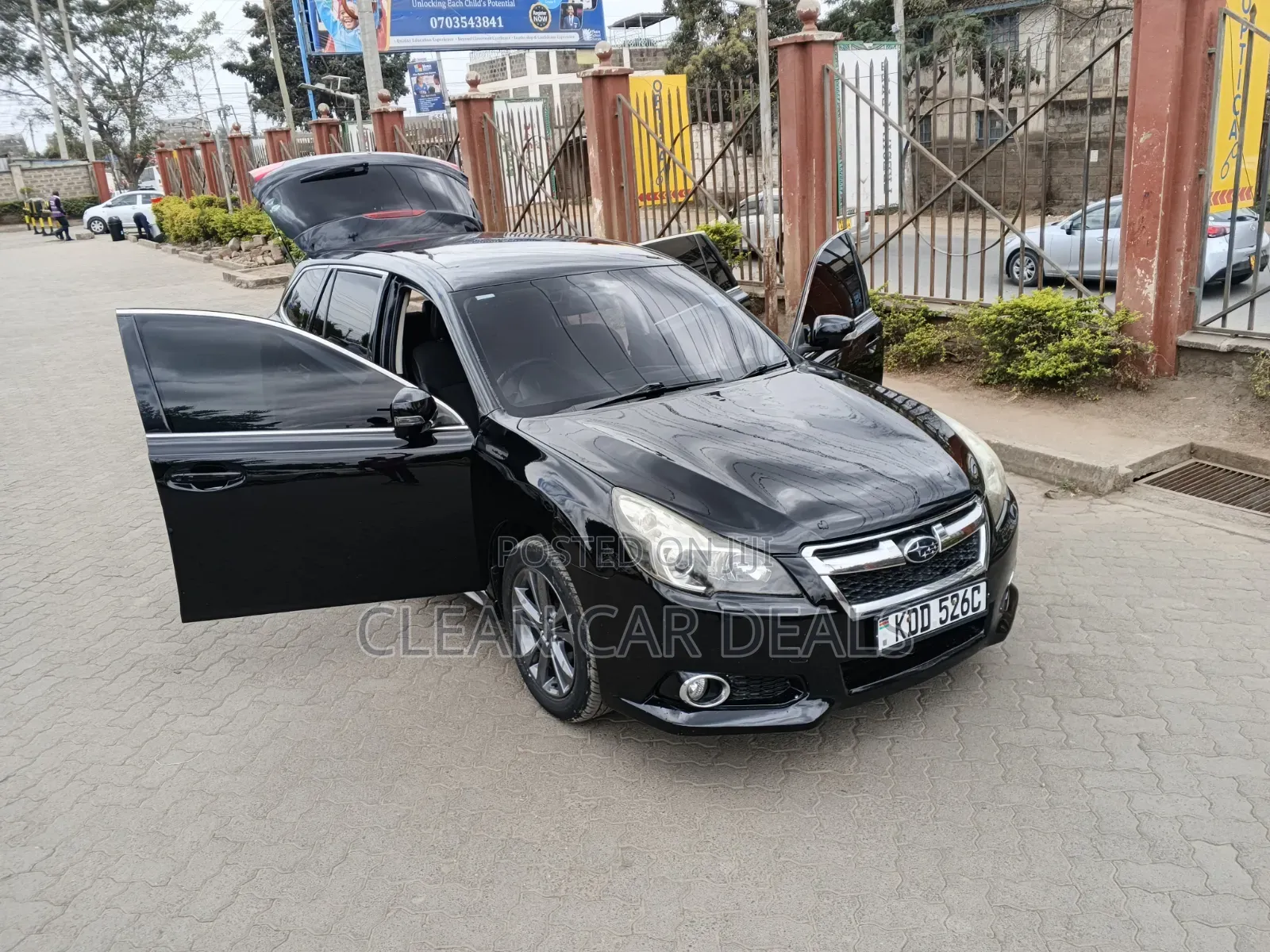 Subaru Legacy 2015 Black