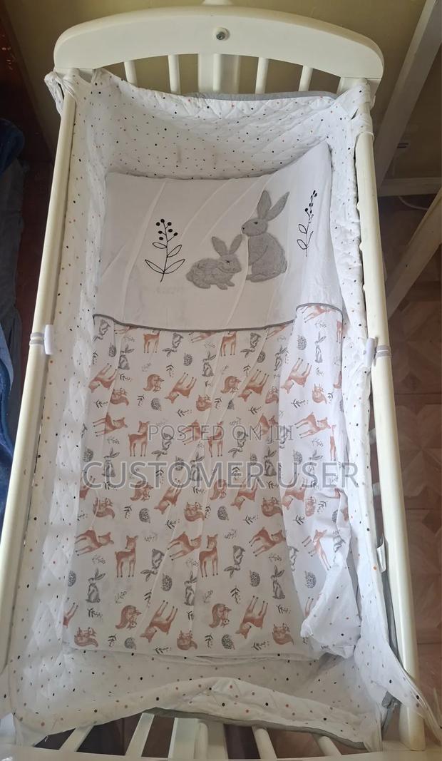 Baby Cot for Sale-Comes With a Mattress,mattress Cover and Bumper