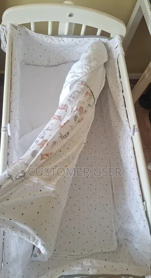 Baby Cot for Sale-Comes With a Mattress,mattress Cover and Bumper