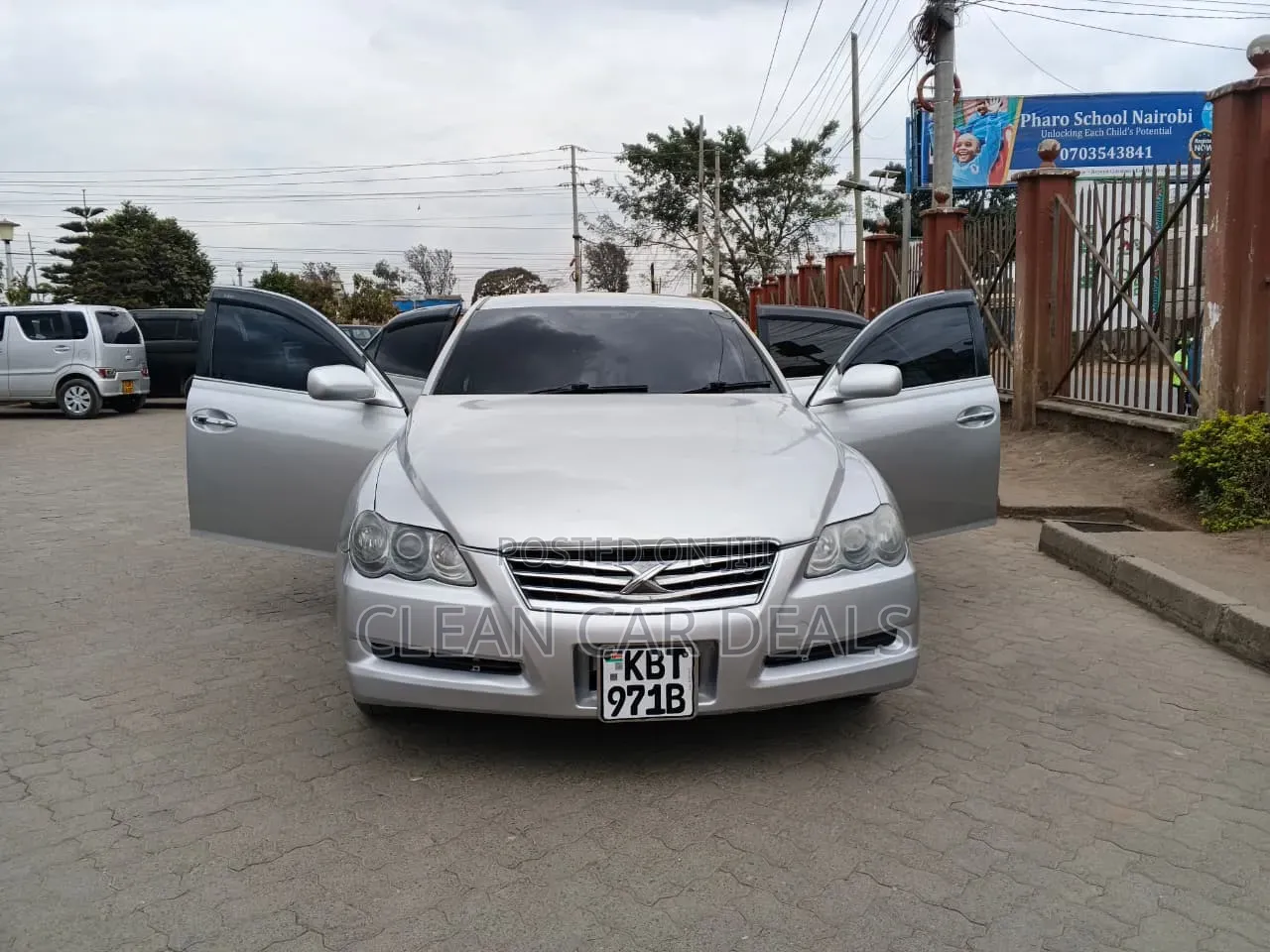 Toyota Mark X 2007 Silver