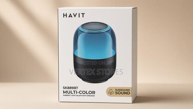 HAVIT Bluetooth Speaker With Multi-Color Ambient-Sk889bt Light