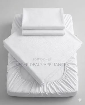 A Set of 4 PCS Bedsheet With a Matress Cover