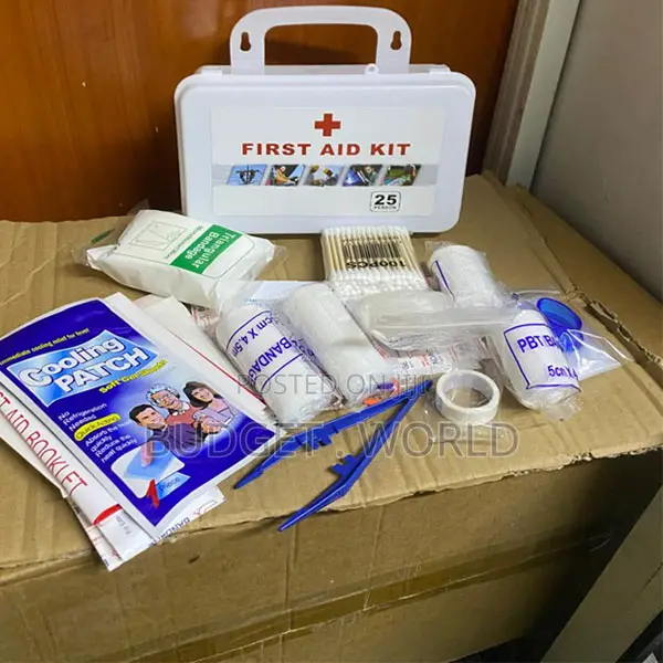 Sleek Modern First Aid Kit Stylish Design With Clear Compartments
