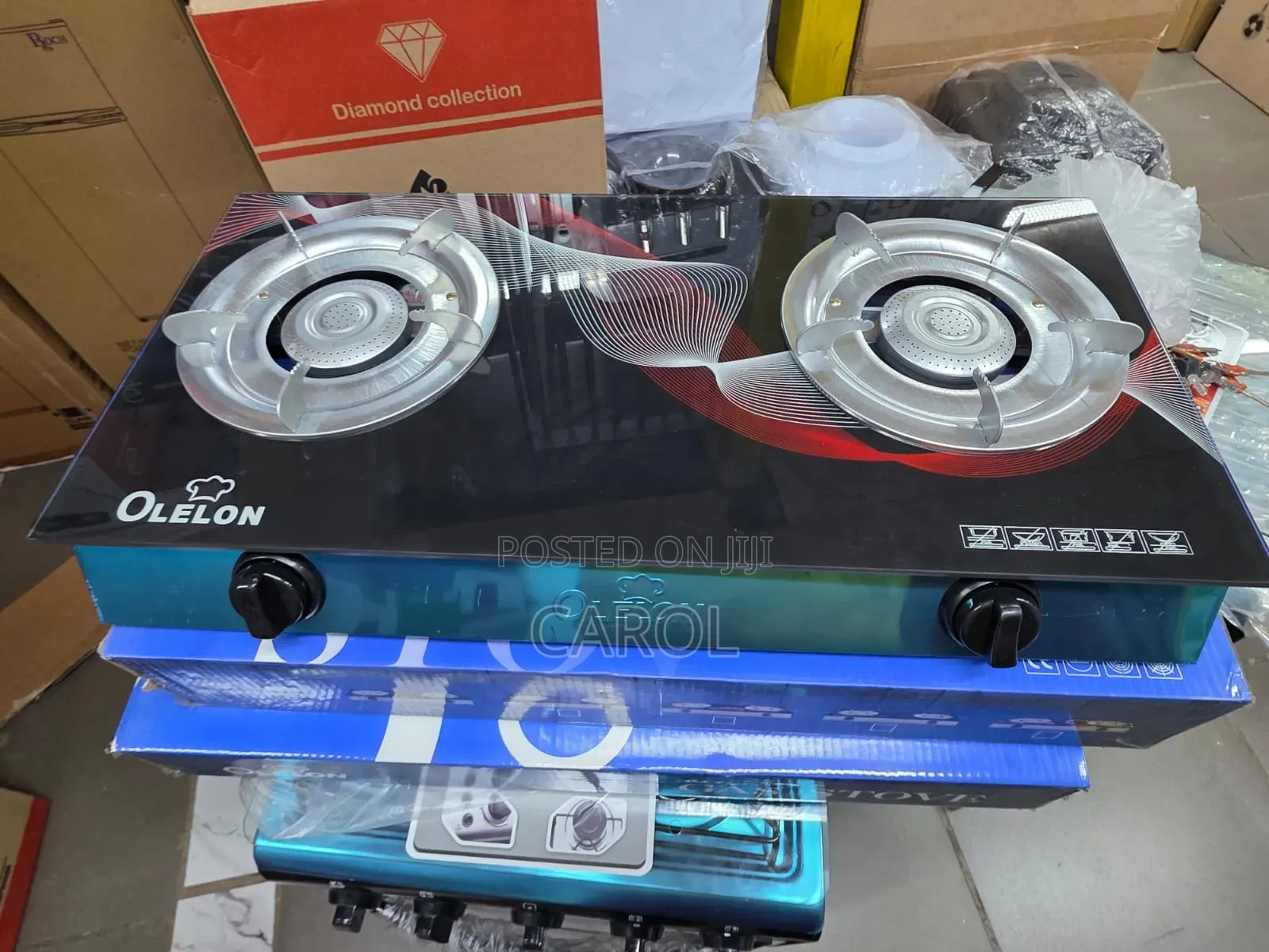 Olelon 2 Burner Table Top