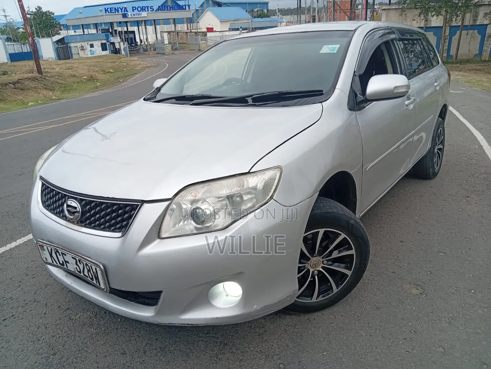 Toyota Corolla Fielder 2008 Silver