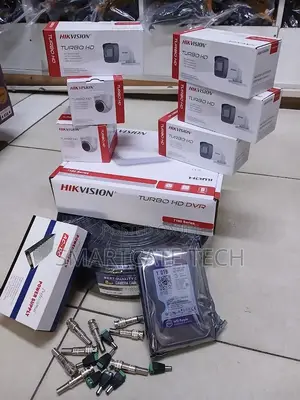 6 Camera Hikvision CCTV Kit – 2MP HD 1080P Complete Security System
