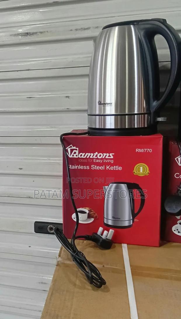 Ramtons Stainless Steel Kettle 2.5ltrs