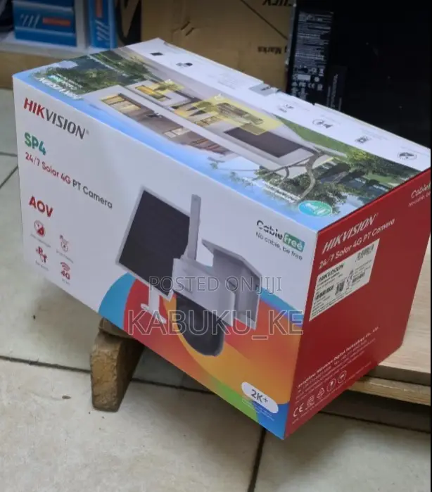 HIK Vision SP4Solar 4G PT Security Camera Kit Wireless Outdoor CCTV
