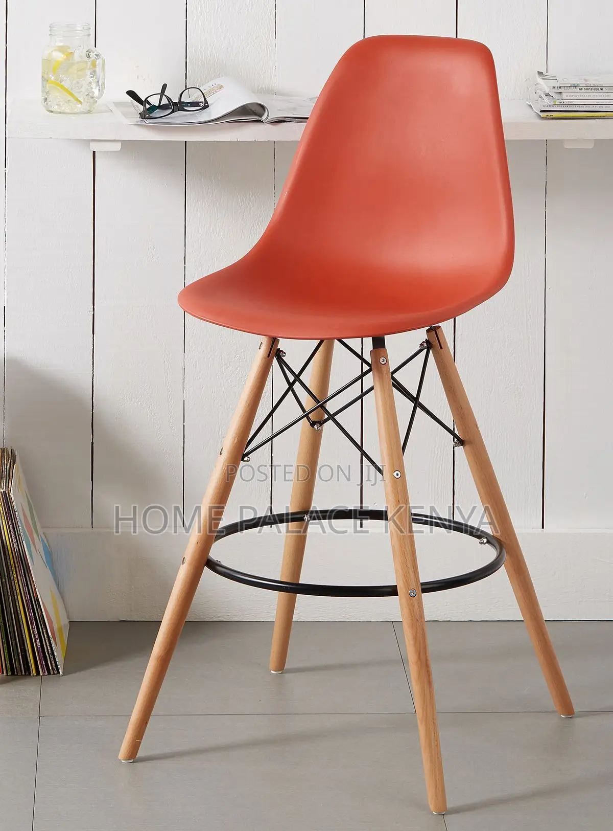 Bar Stool; Comfortable Bar Stool for Kitchen Islands and Counters
