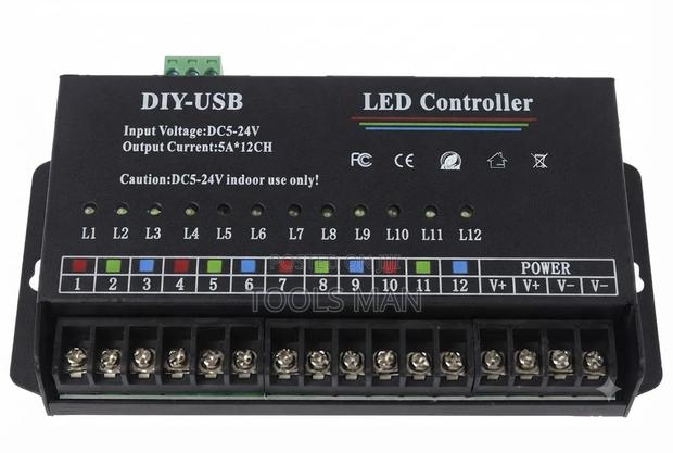 Diy-USB 12ch Led Controller Dc5-24v. - main view