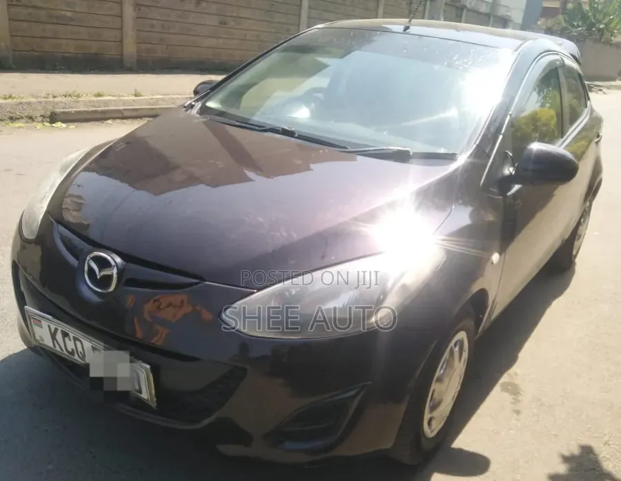 Mazda Demio 2012 Burgundy