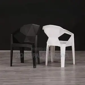Plastic Chair; Space Saving Plastic Dining Chair for Compact Homes