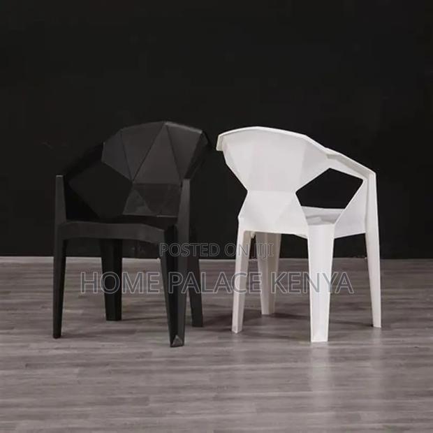 Plastic Chair; Space Saving Plastic Dining Chair for Compact Homes - thumbnail 3