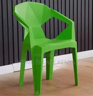 Plastic Chair; Space Saving Plastic Dining Chair for Compact Homes