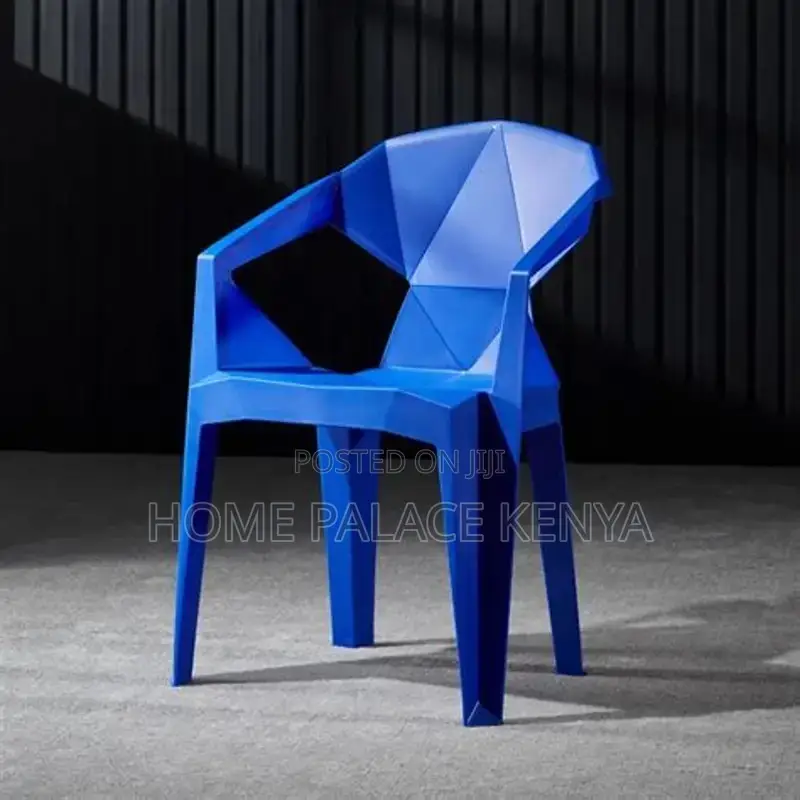 Plastic Chair; Space Saving Plastic Dining Chair for Compact Homes