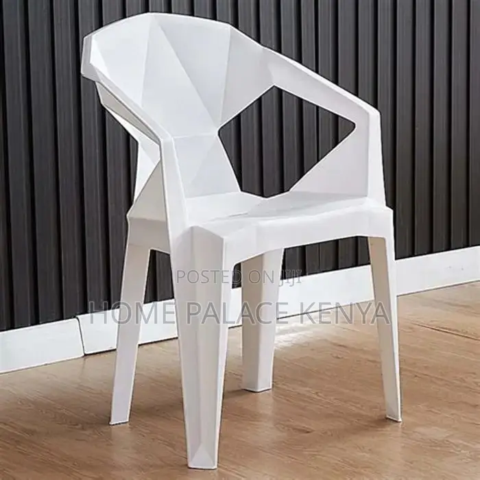 Plastic Chair; Space Saving Plastic Dining Chair for Compact Homes