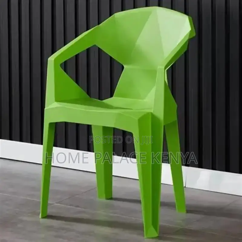 Plastic Chair; Space Saving Plastic Dining Chair for Compact Homes