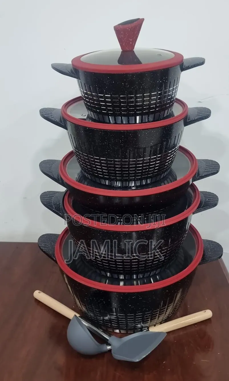Laky Rain LRA-12 12pcs Granite Cookware Set - Pm