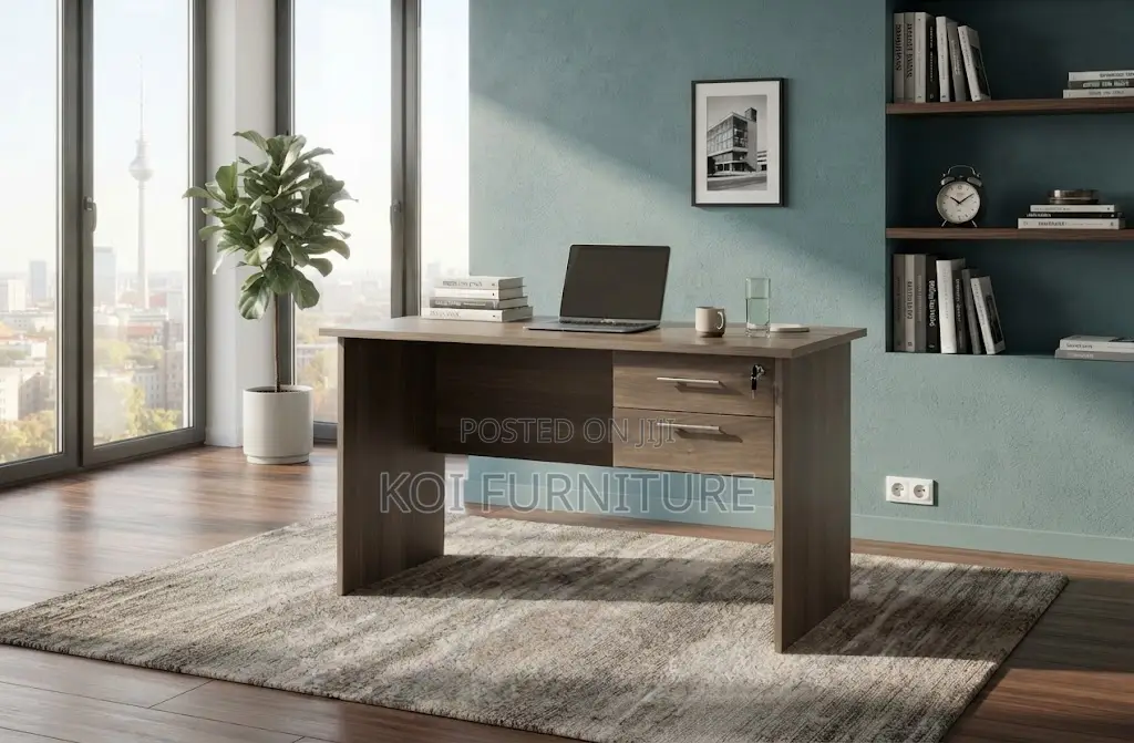 Office Desk; 1 Meter Home Customized Clerical Lockable Desk