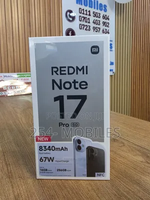 New Xiaomi Redmi Note 17 Pro 256 GB Black