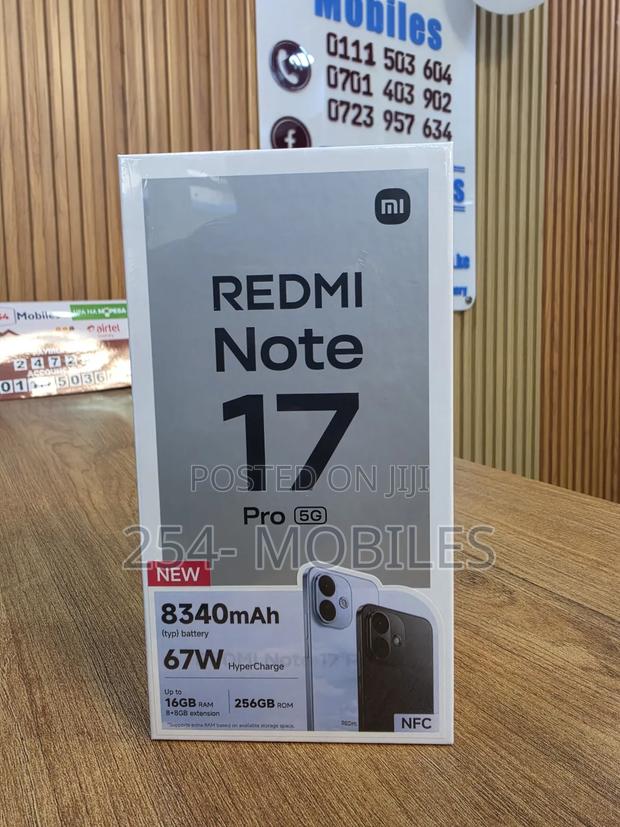 New Xiaomi Redmi Note 17 Pro 256 GB Black