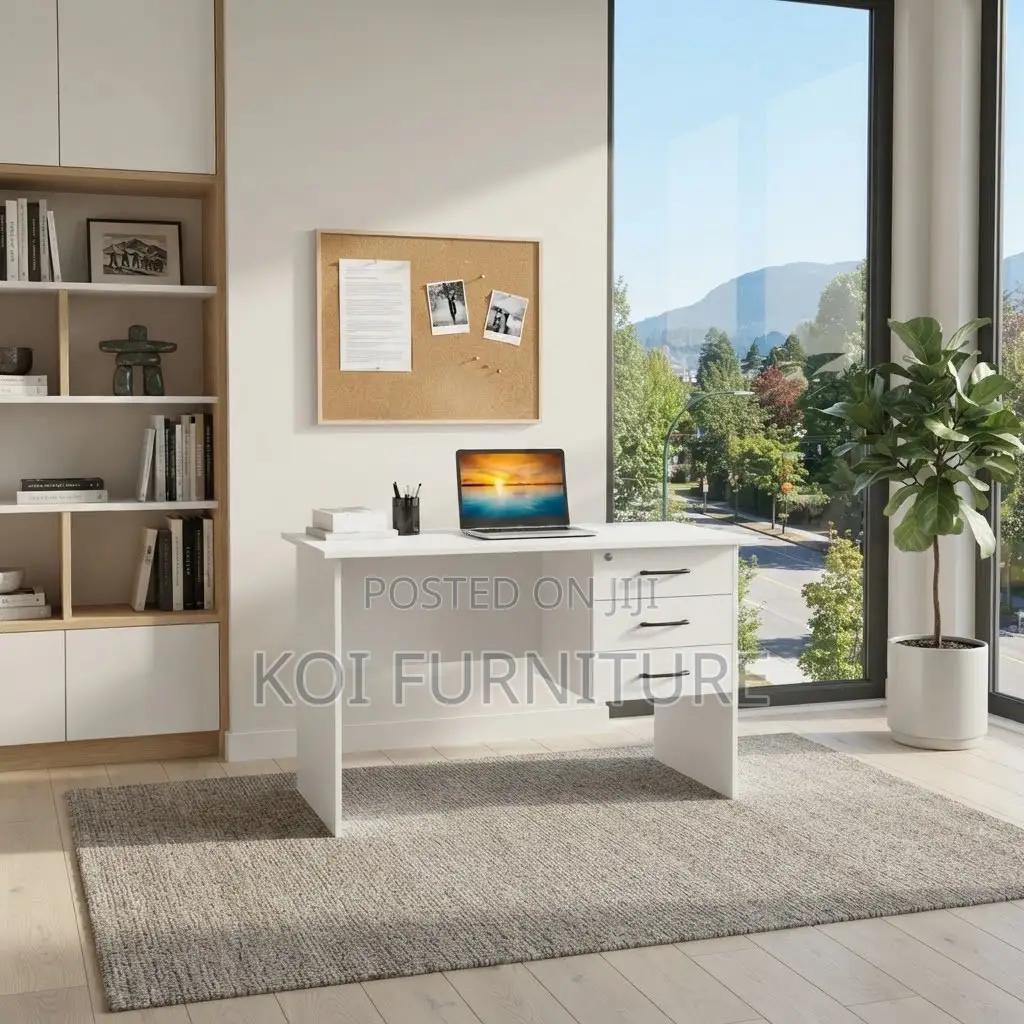 Office Desk; 1 Meter Home Customized Clerical Lockable Desk