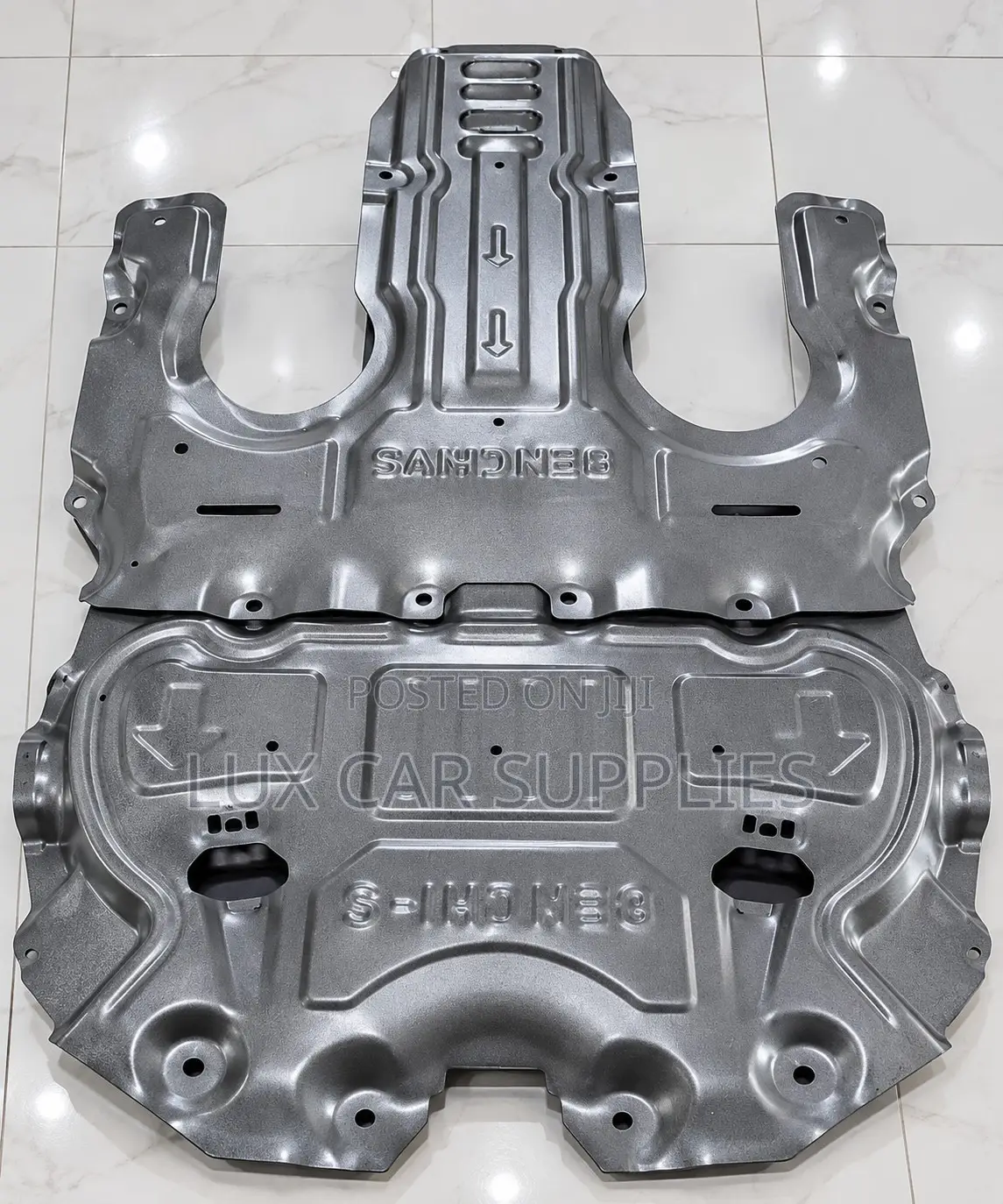 Heavy-Duty Steel Sump Guard for Mercedes-Benz S-Class W222 (2013-2020)