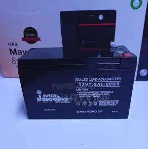 MG Jacobs 12V 7Ah UPS Replacement Battery