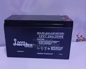 MG Jacobs 12V 7Ah UPS Replacement Battery