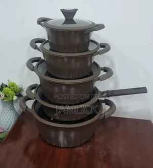 Lucky Rain LRY-10 10pcs Granite Cook Serve Cookware Set - Pm