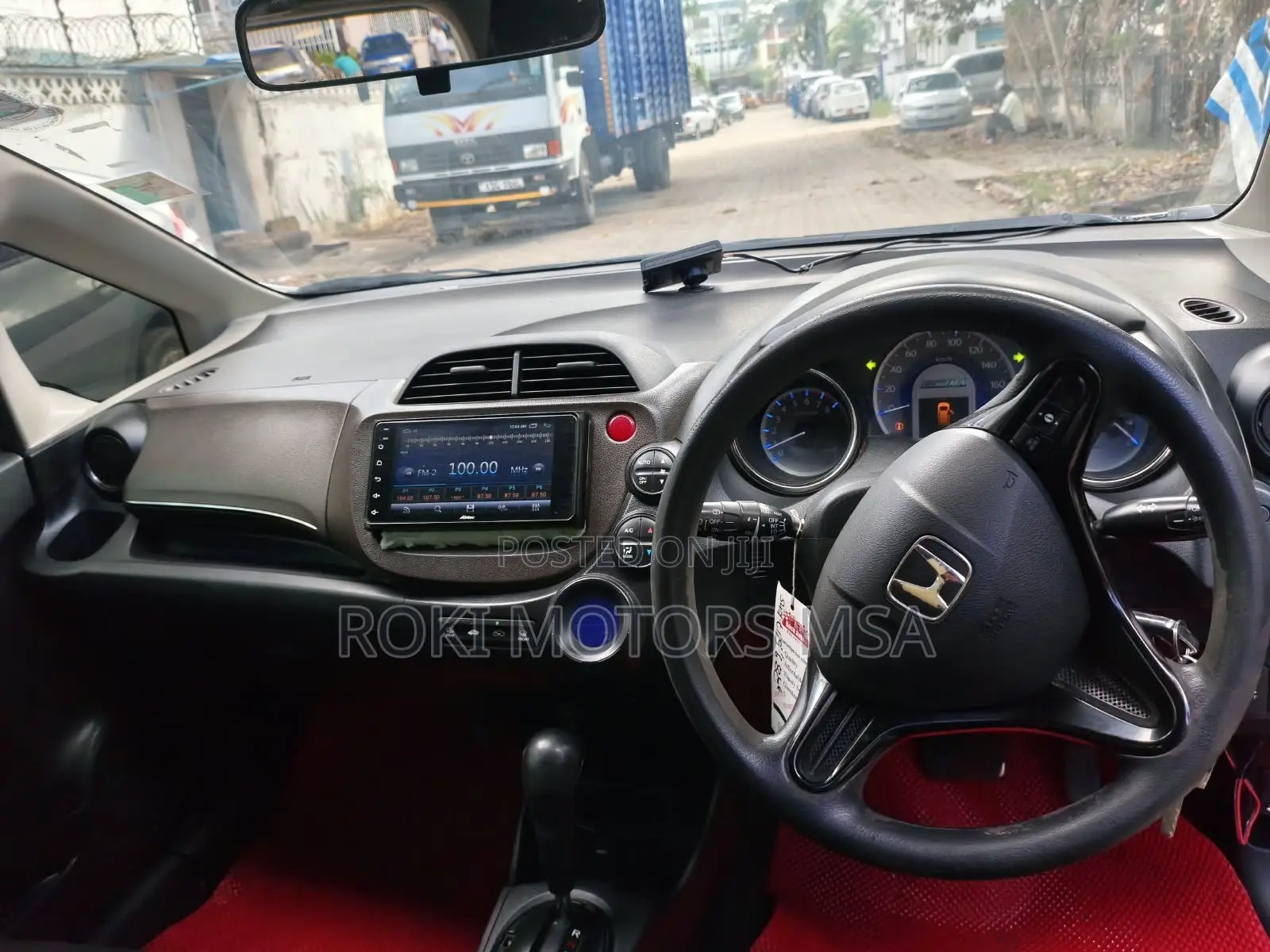 Honda Fit Shuttle 2014 White