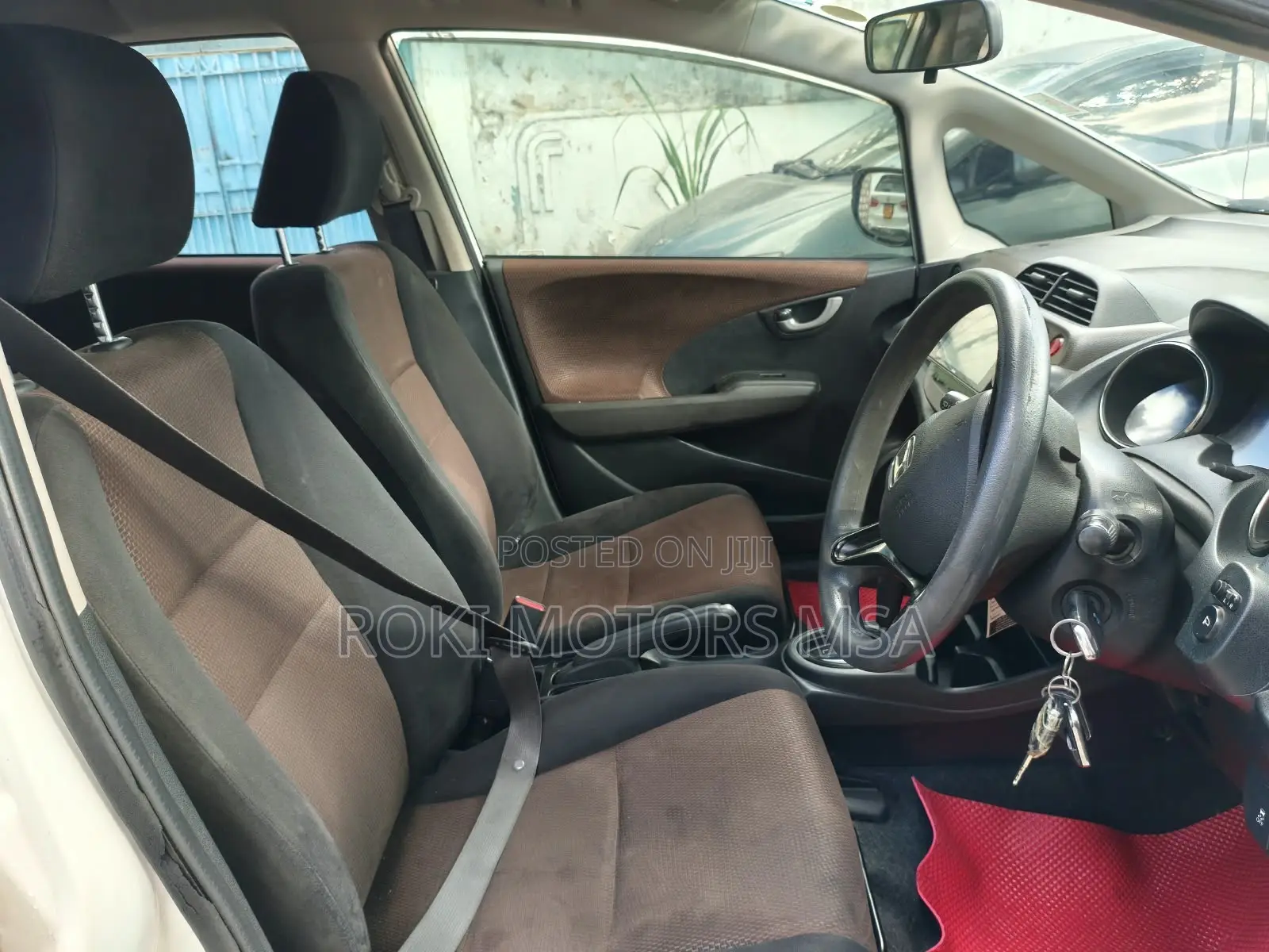 Honda Fit Shuttle 2014 White