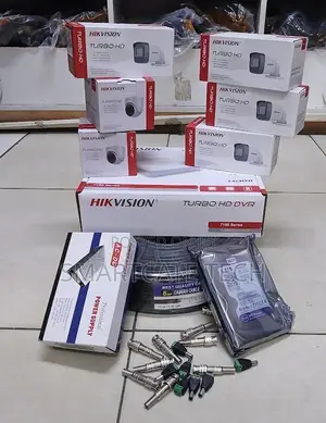 Hikvision 6-Camera Surveillance System – 2MP Full HD 1080P