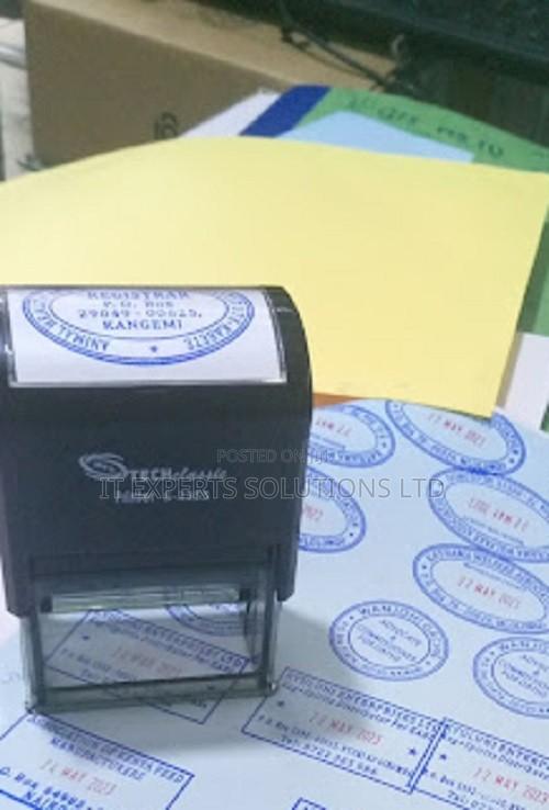 Company Rubber Stamp - main view