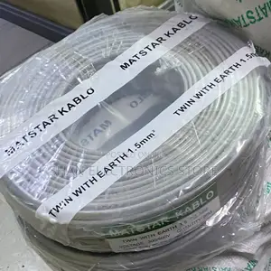 MatStar 2.5mm Twin Earth Electrical Wiring Cable 90M Durable PVC