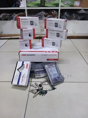 Complete 6-Camera Hikvision CCTV Security Kit – 1080P HD