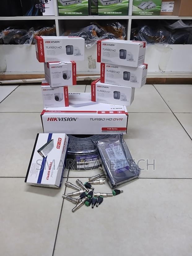 Complete 6-Camera Hikvision CCTV Security Kit – 1080P HD