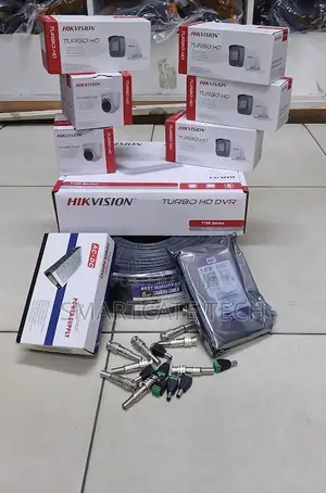 Hikvision CCTV Camera Package – 6 Cameras, 2MP 1080P HD
