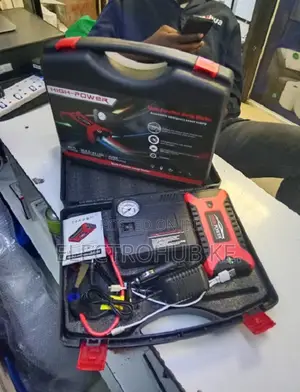 12V 99800mAh Car Jump Starter With Air Compressor