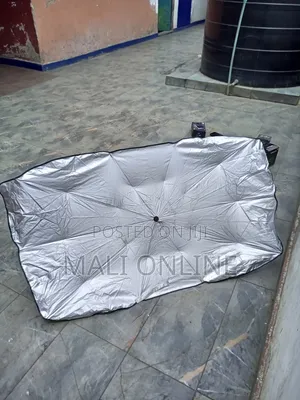 An Umbrella-Style Car Windshield Sunshade,