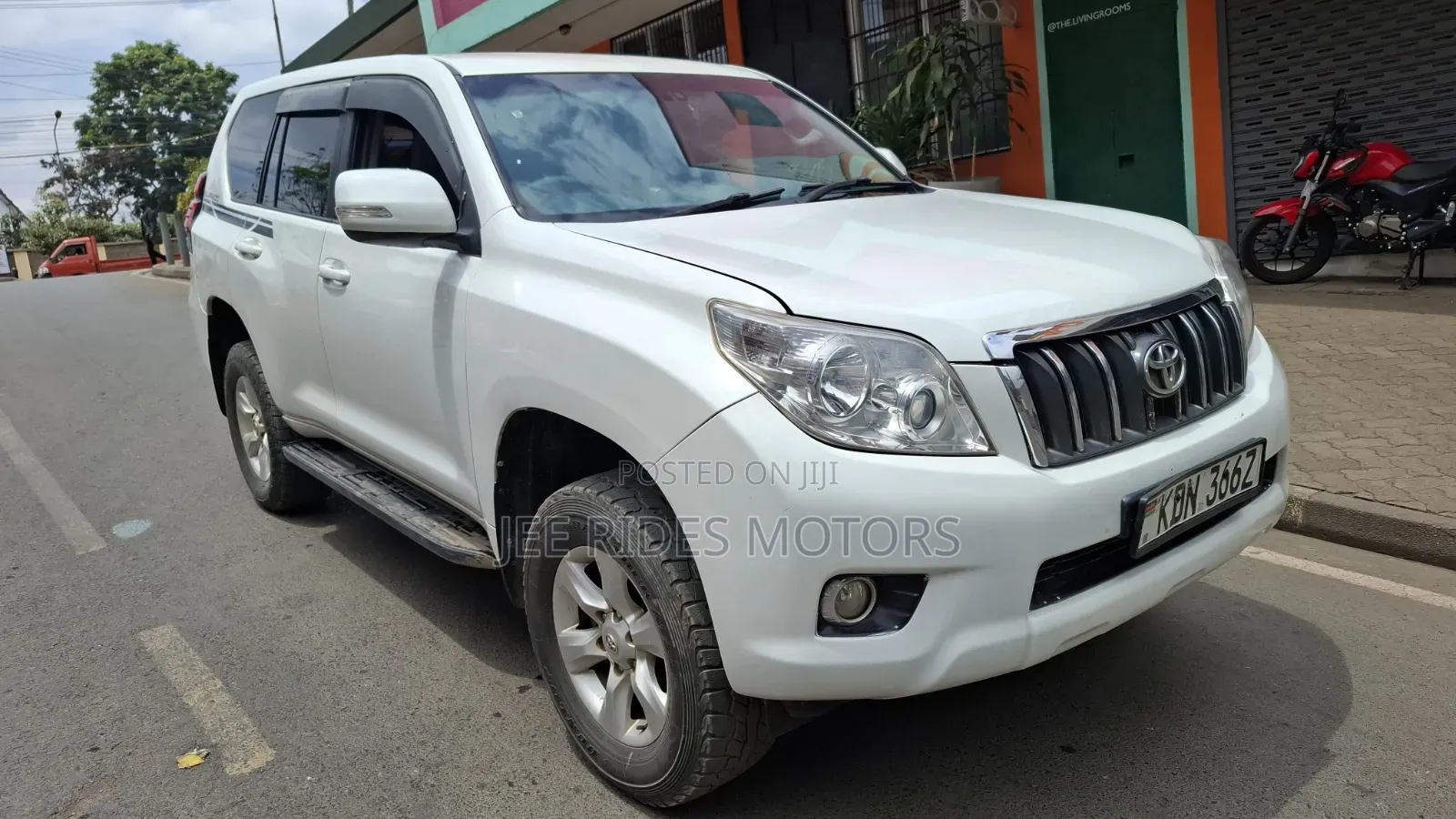 Toyota Land Cruiser Prado 3.0 TD 2010 White