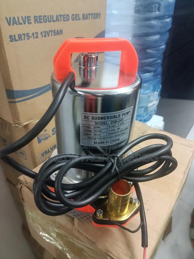 DC Submersible Solar Pump 24v - main view