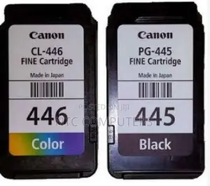 Canon Cartridge Pg445 Black and Cl446 Color