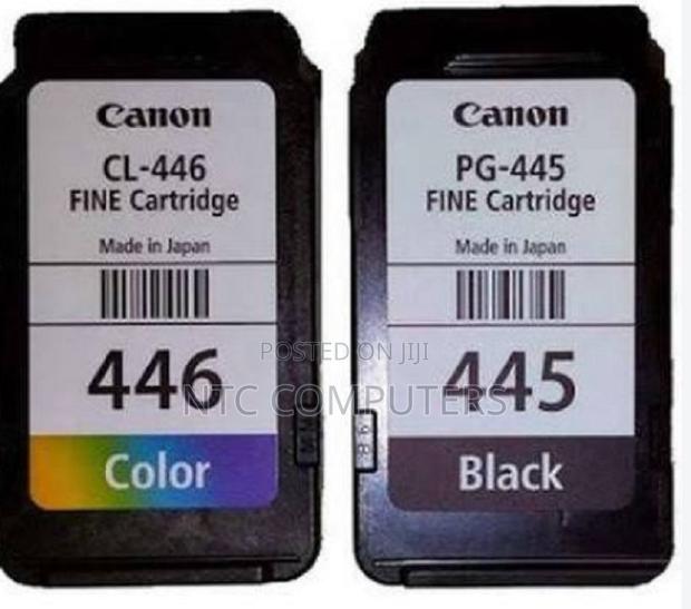 Canon Cartridge Pg445 Black and Cl446 Color